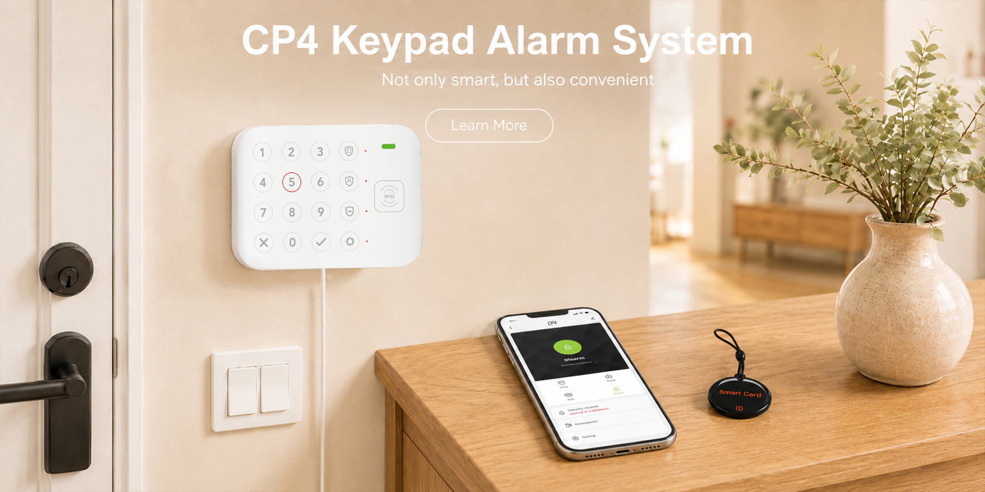keypad alarm system