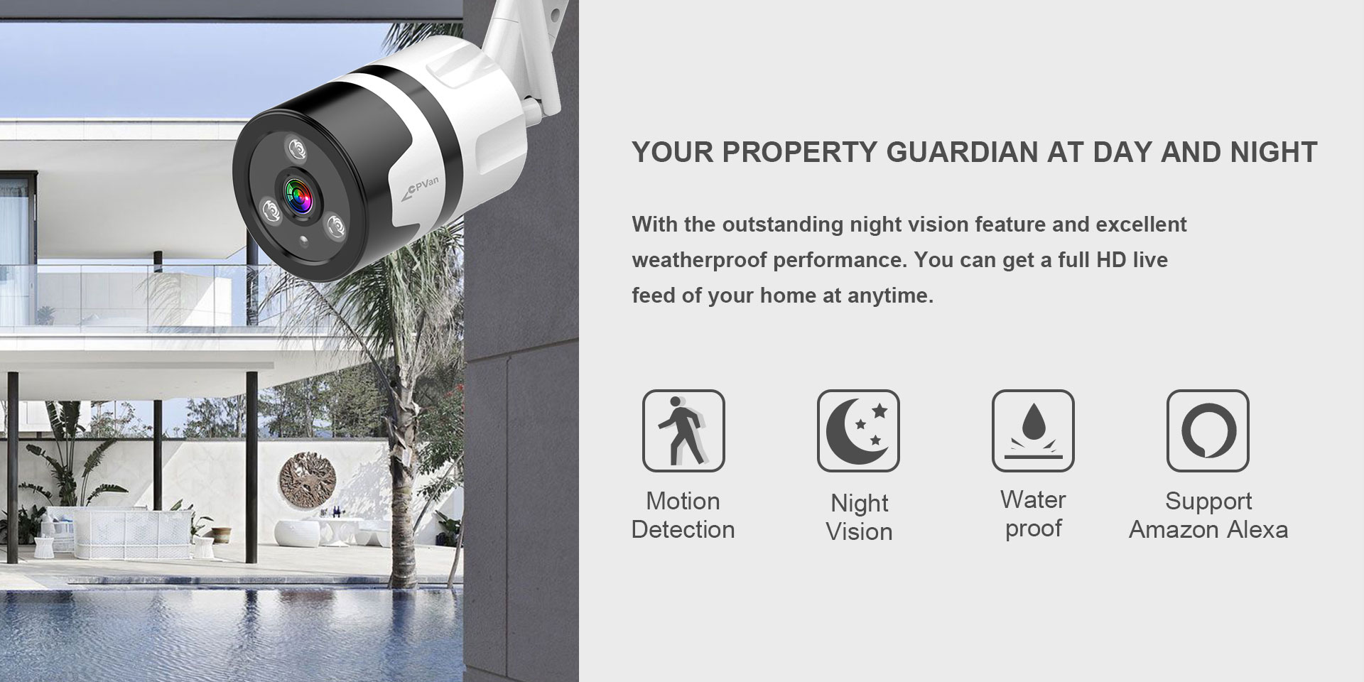 1080P Outdoor Bullet Camera