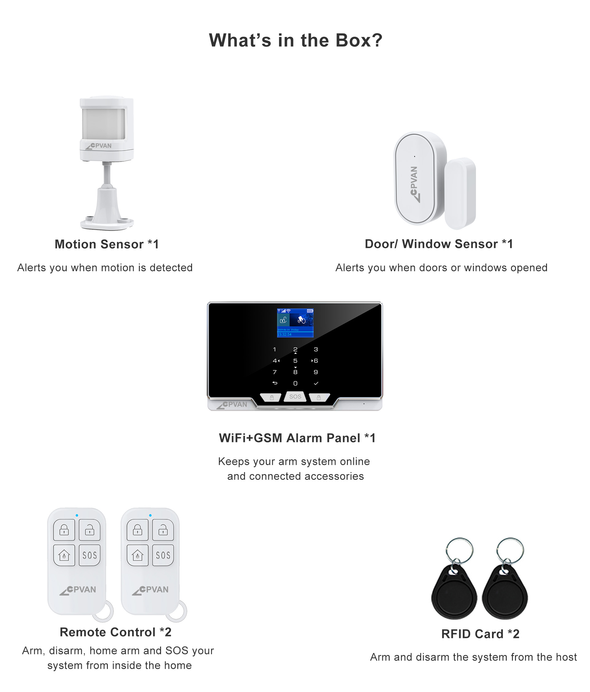 WiFi+GSM Alarm System