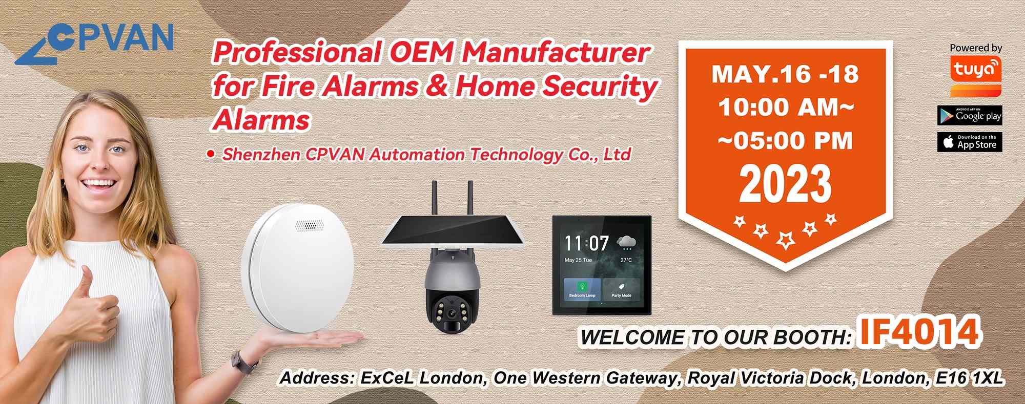 CPVAN Join IFSEC 2023 London, England