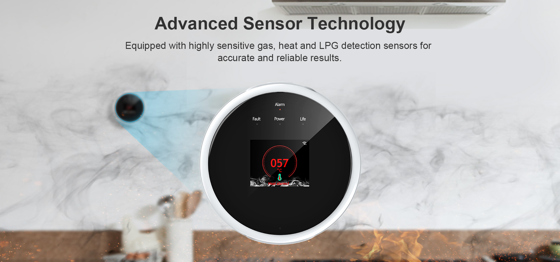 WIFI Gas Leak Detector