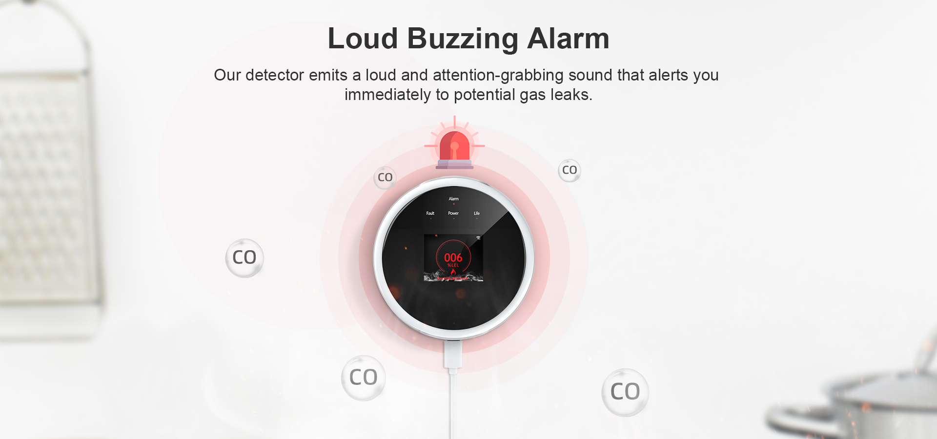 WIFI Gas Leak Detector