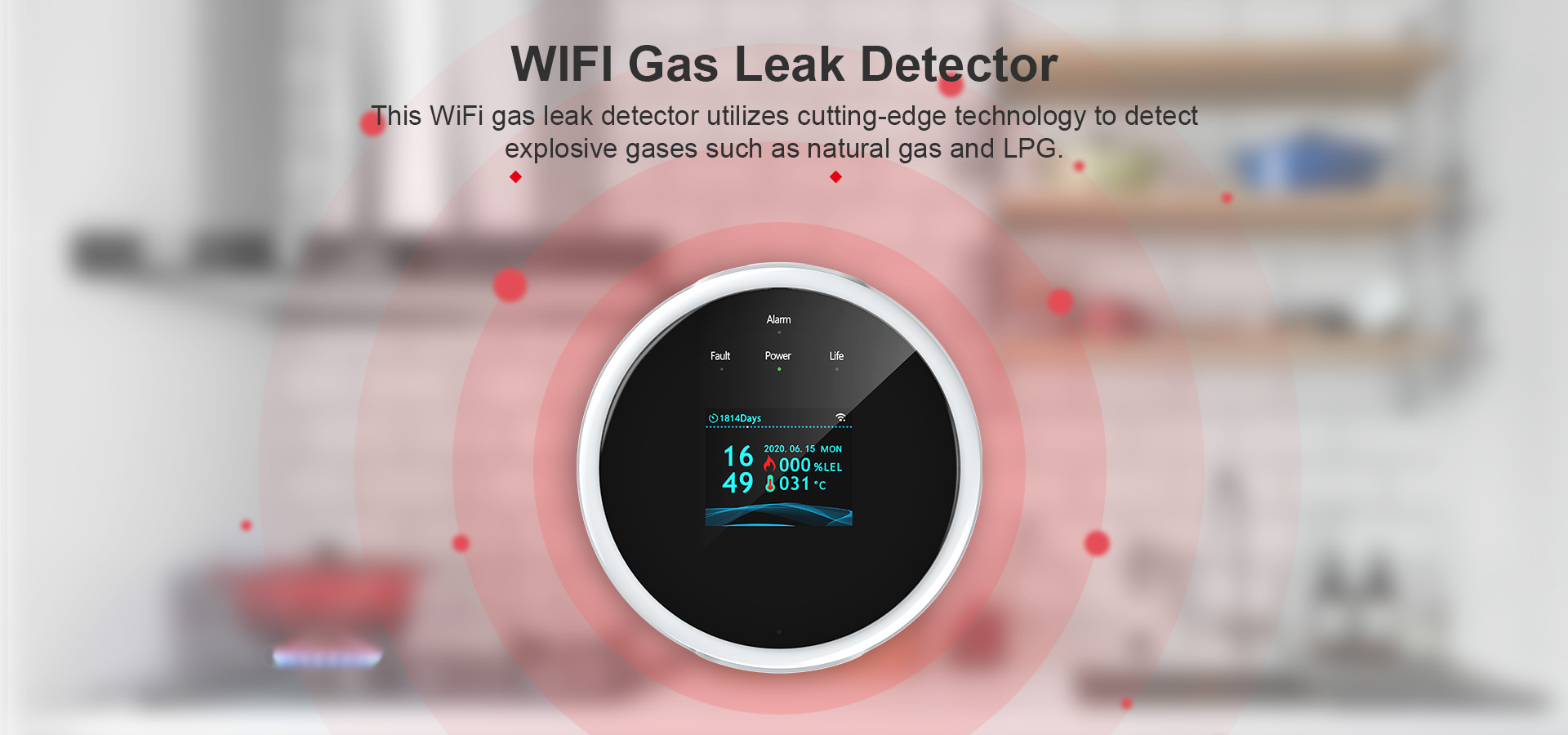 WIFI Gas Leak Detector