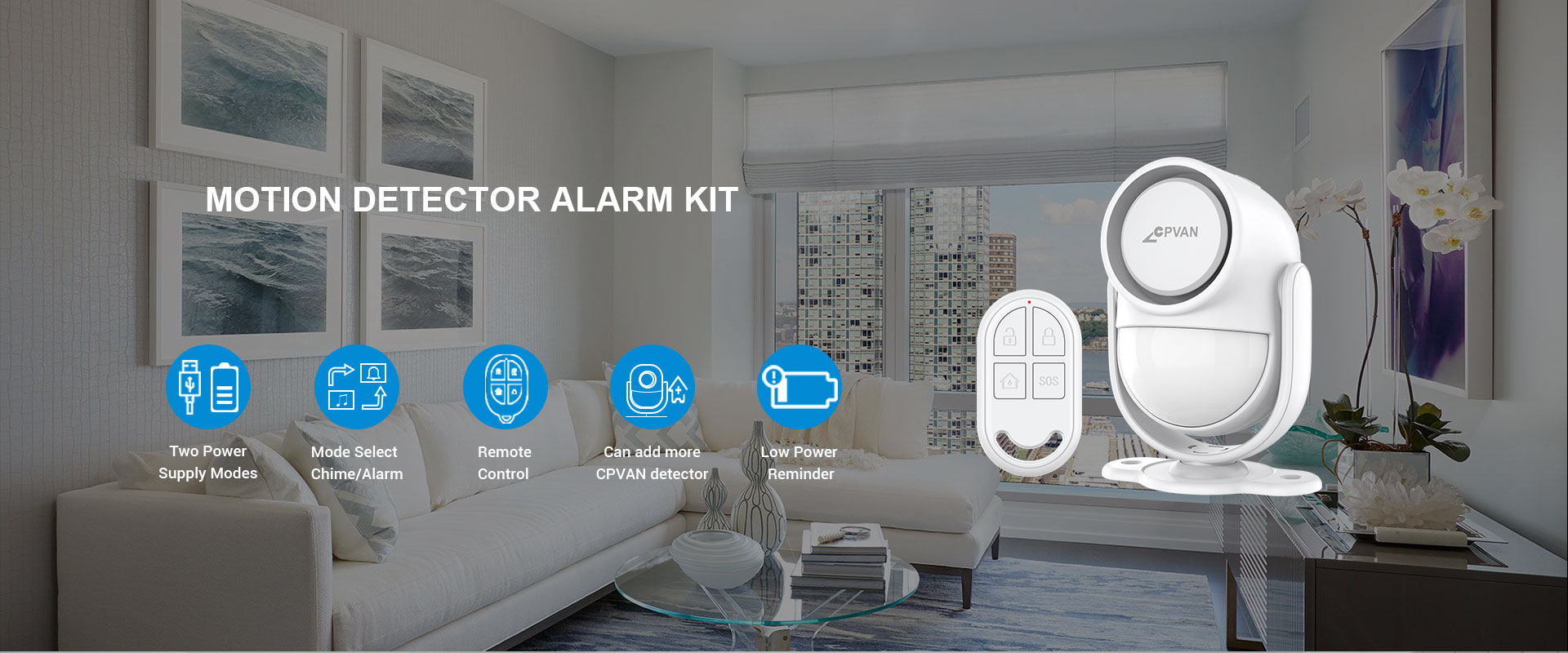 Motion Detector Alarm Kit