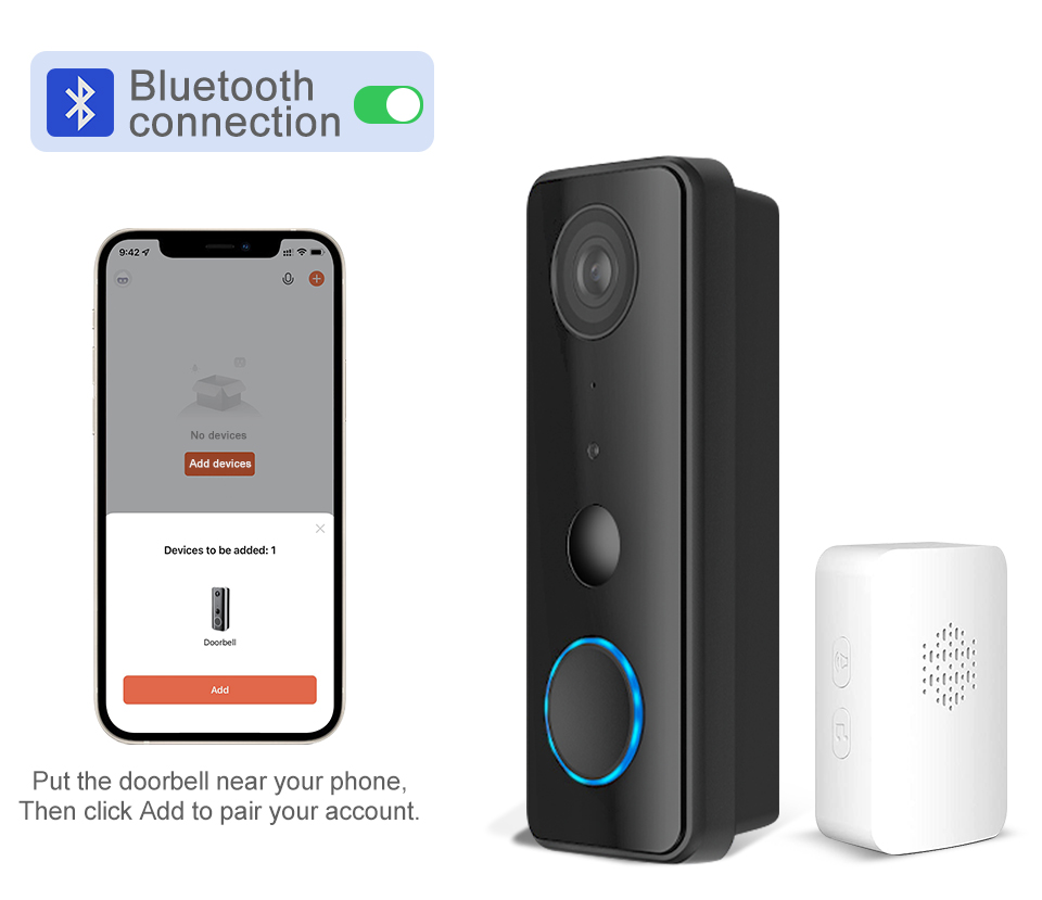 CPVAN's New Design Doorbell - VD01