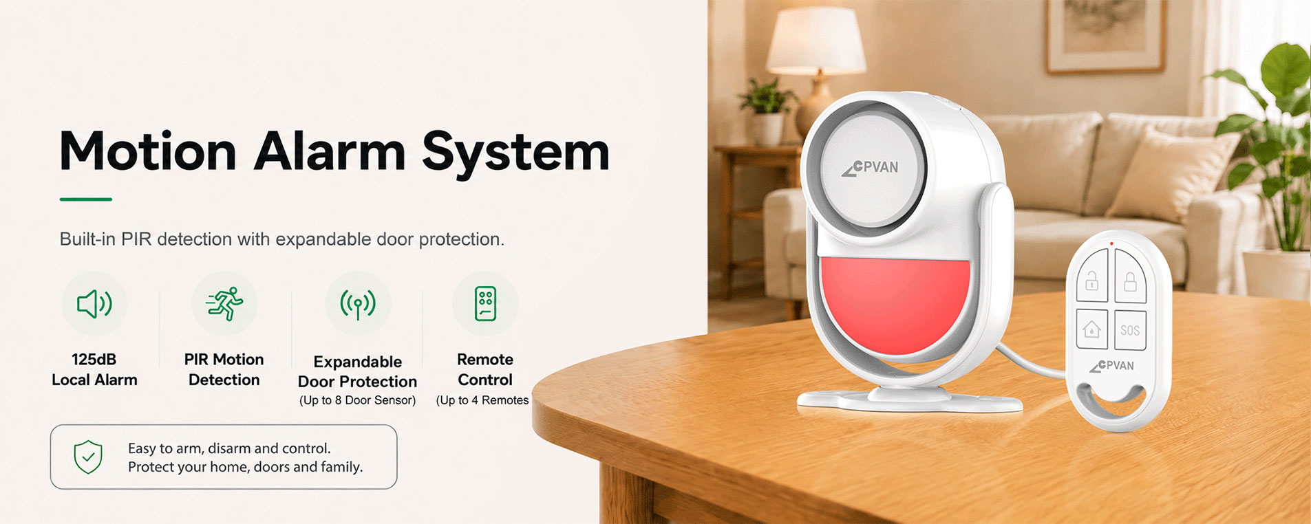 Motion Detector Alarm Kit
