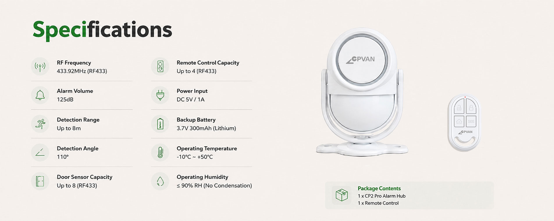 Motion Detector Alarm Kit