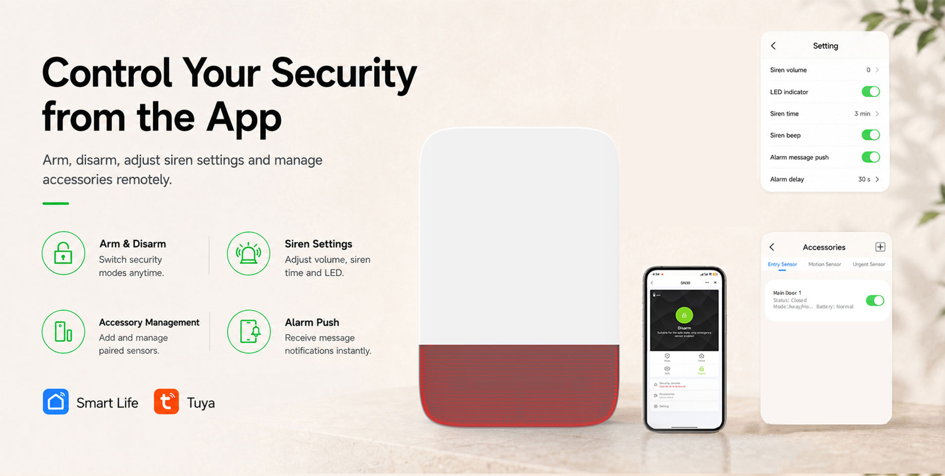 WiFi Siren Alarm System