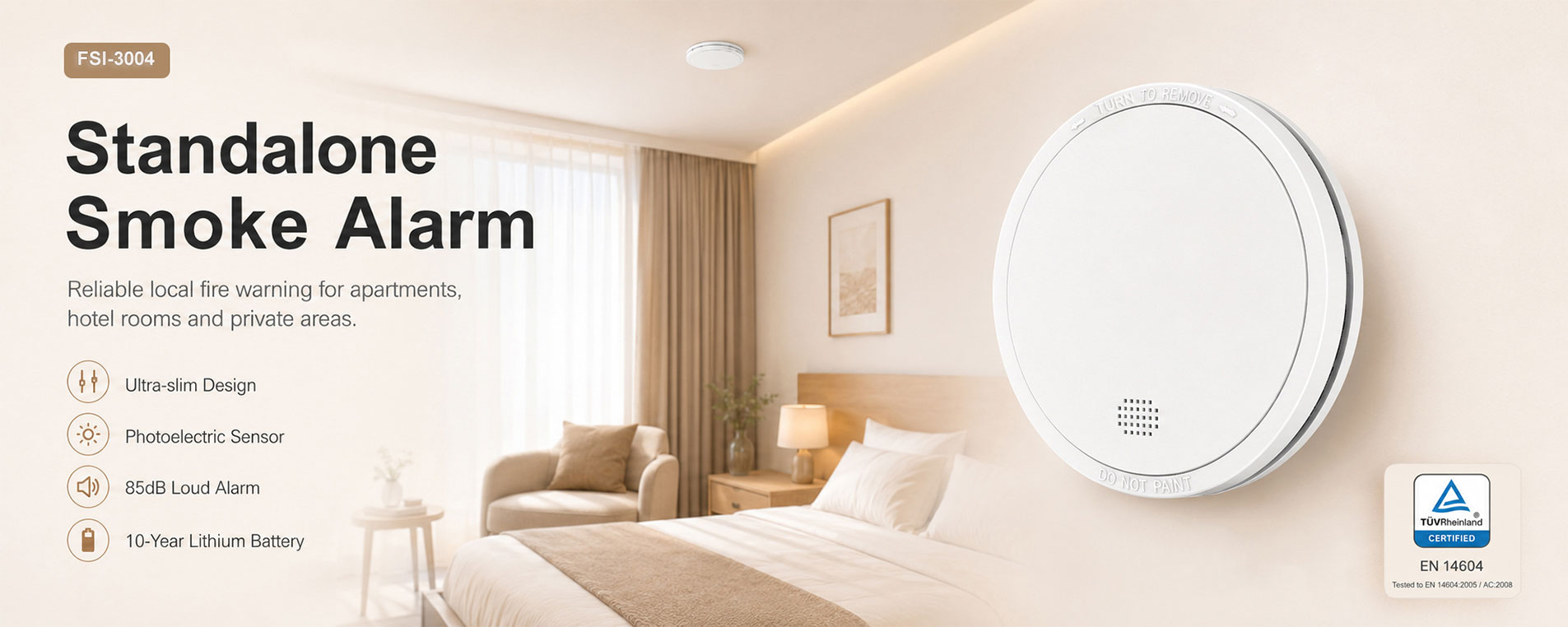 Stand Alone Smoke Alarm