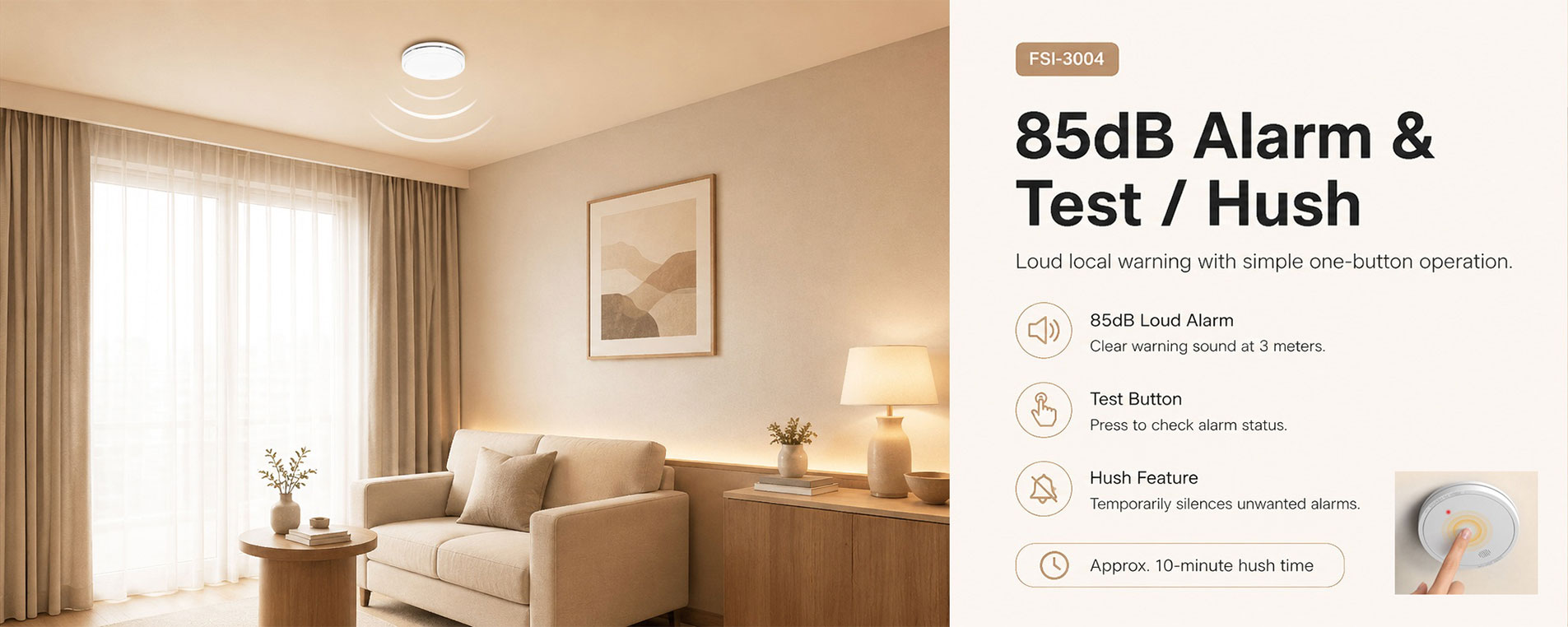 Stand Alone Smoke Alarm