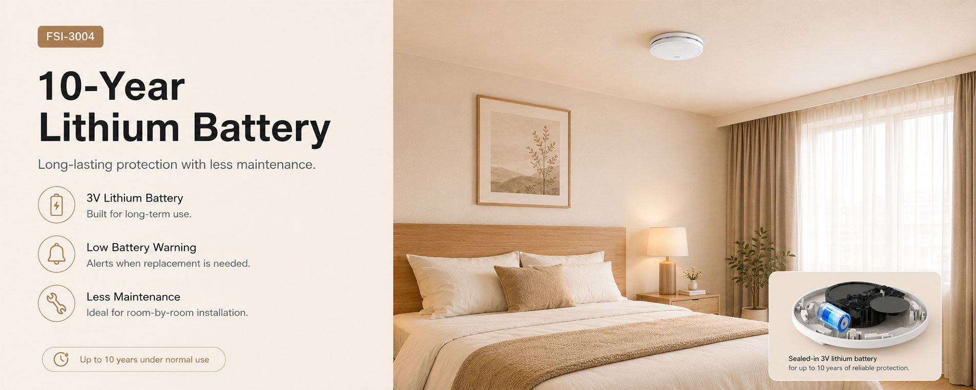 Stand Alone Smoke Alarm
