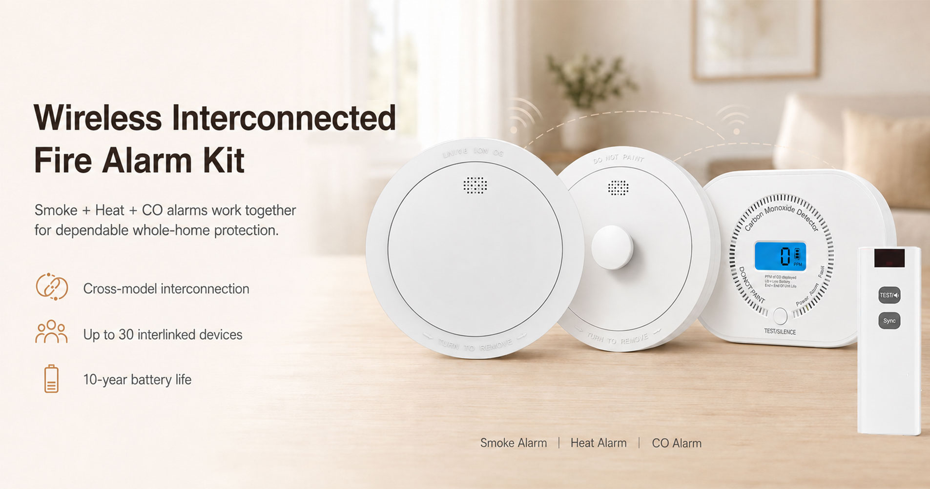Interlinked Fire Alarm System