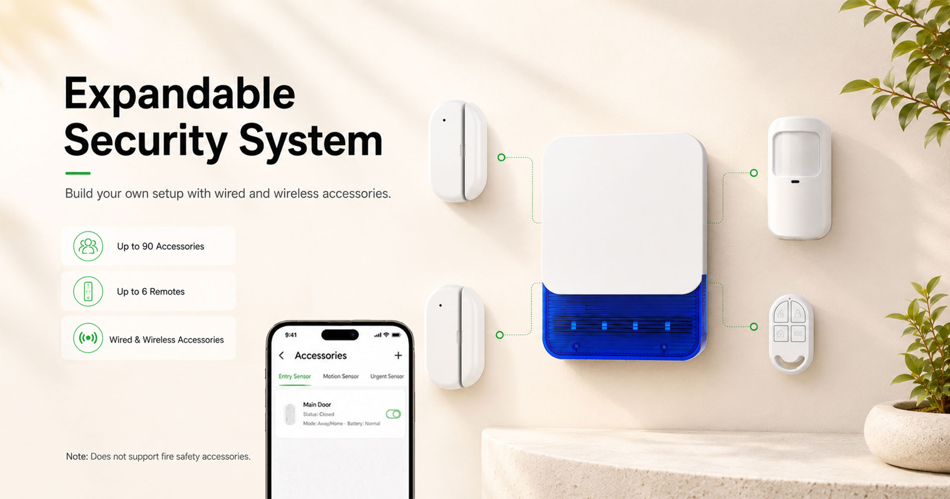 WiFi Siren Alarm System-SN31