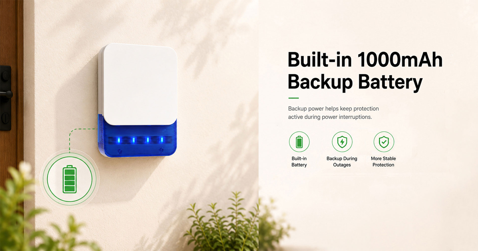 WiFi Siren Alarm System-SN31