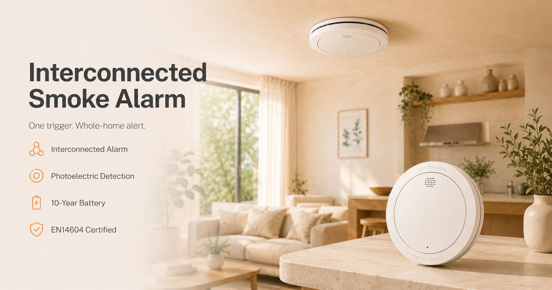 Interlinked Smoke Alarm