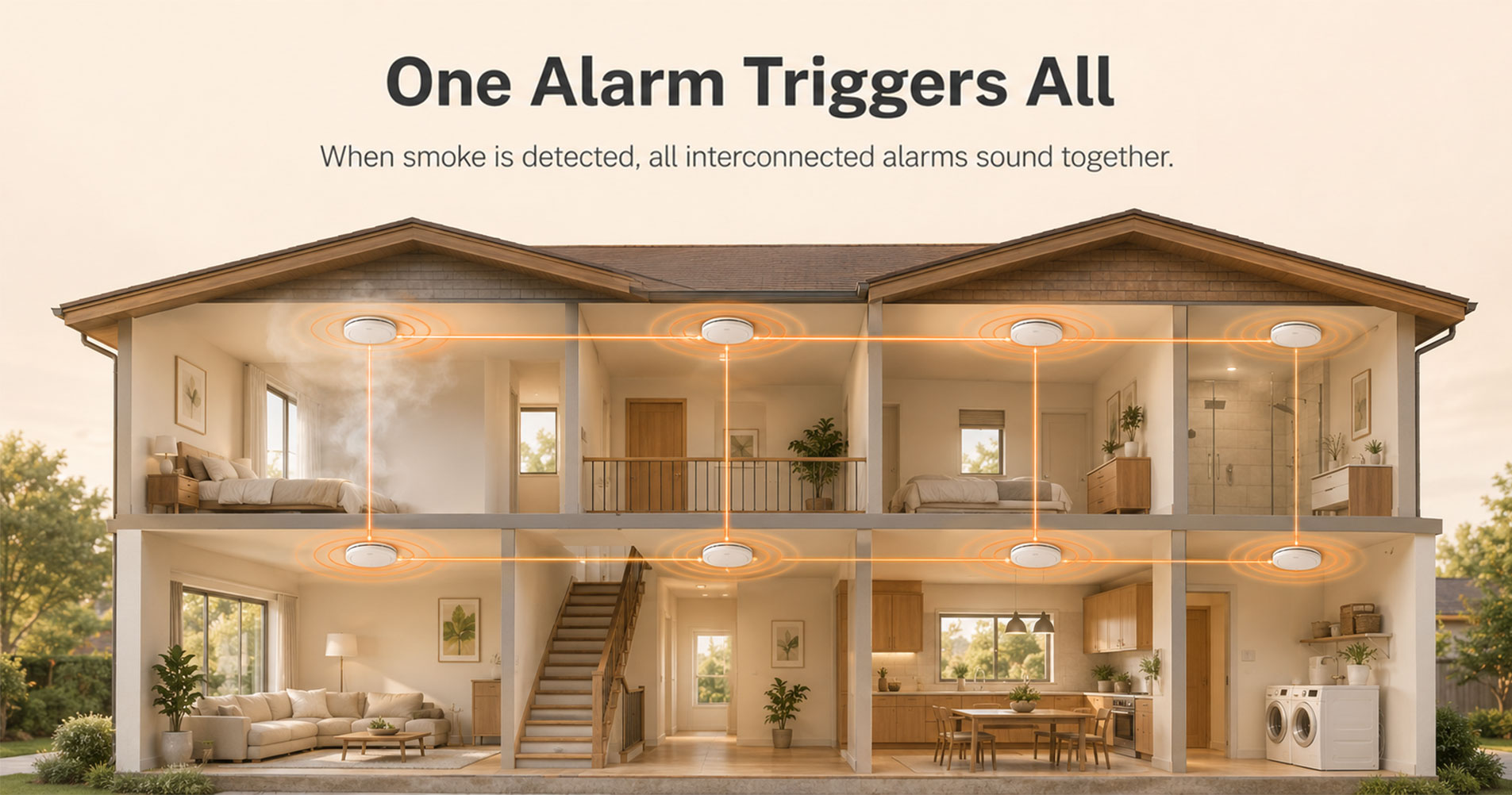 Interlinked Smoke Alarm