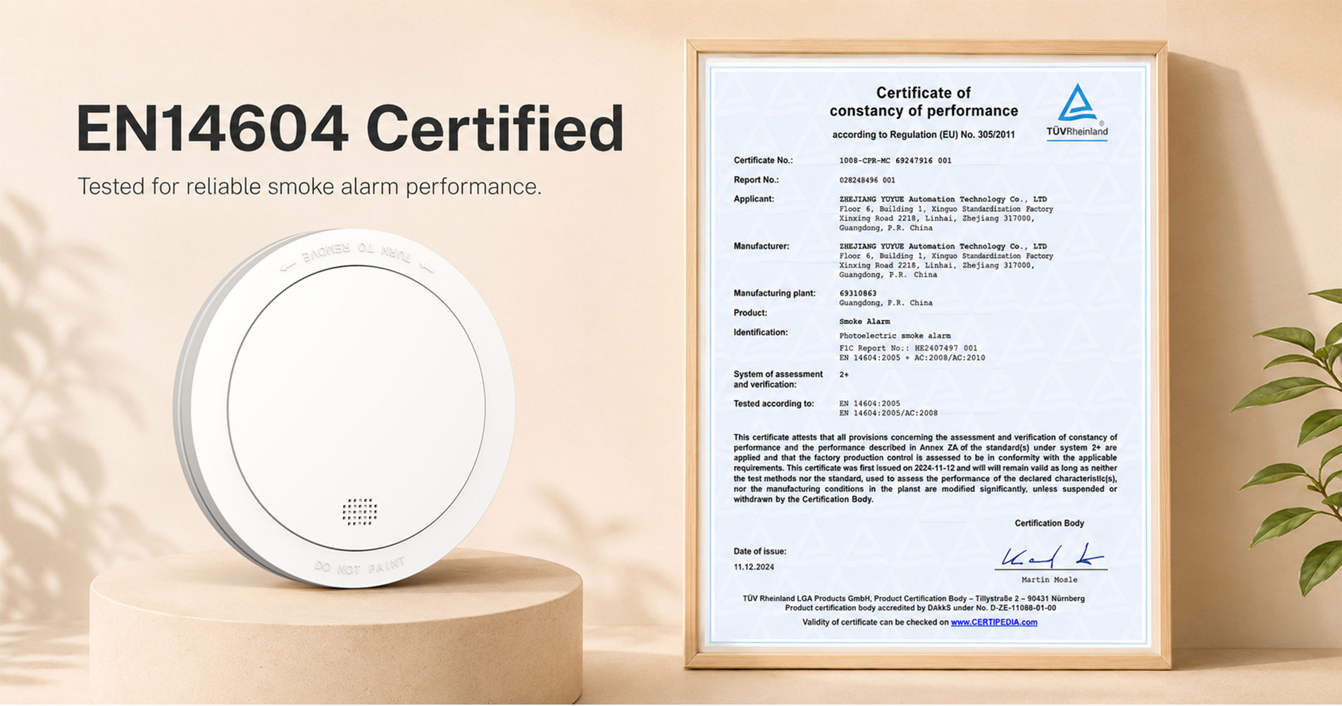 Interlinked Smoke Alarm