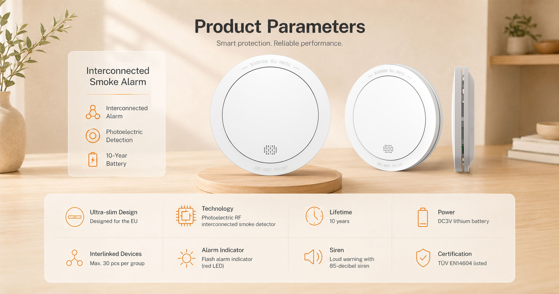 Interlinked Smoke Alarm