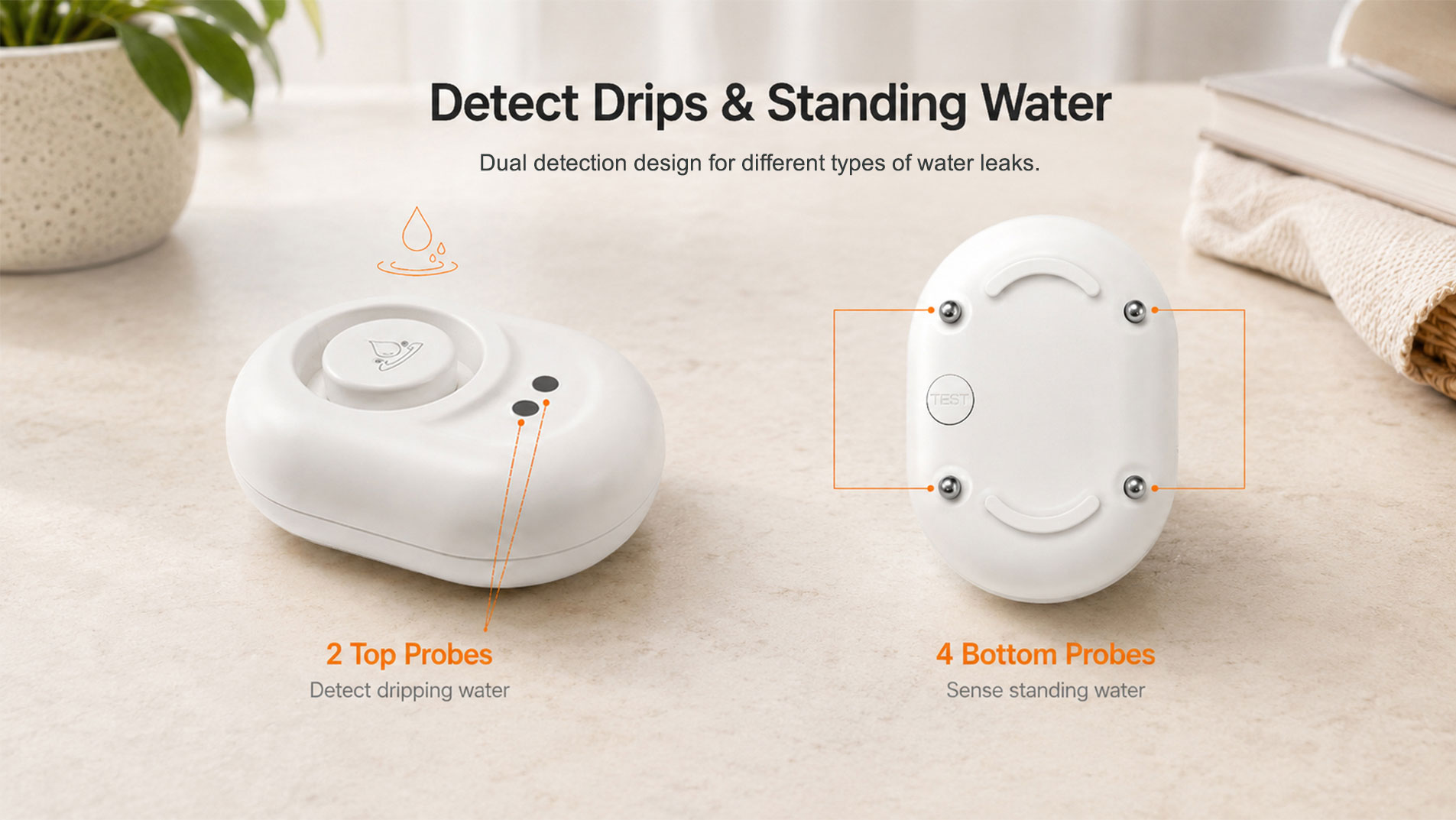 Standalone Water Leak Detector