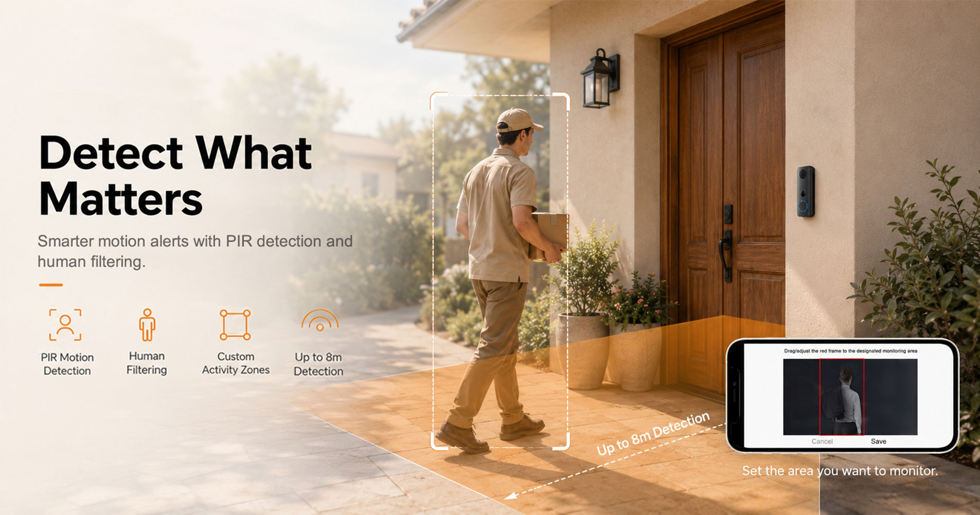 Smart WIFI Video Doorbell