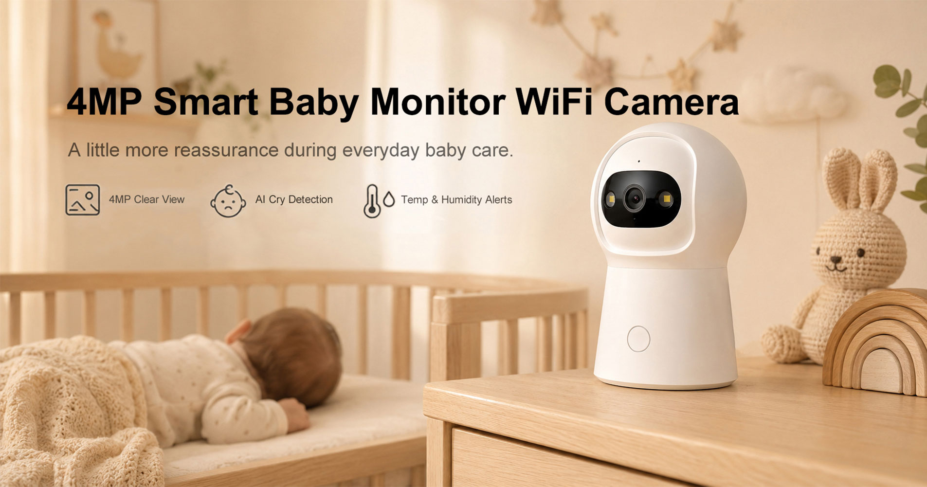 Baby Monitor WiFi Camera-CP-Y2