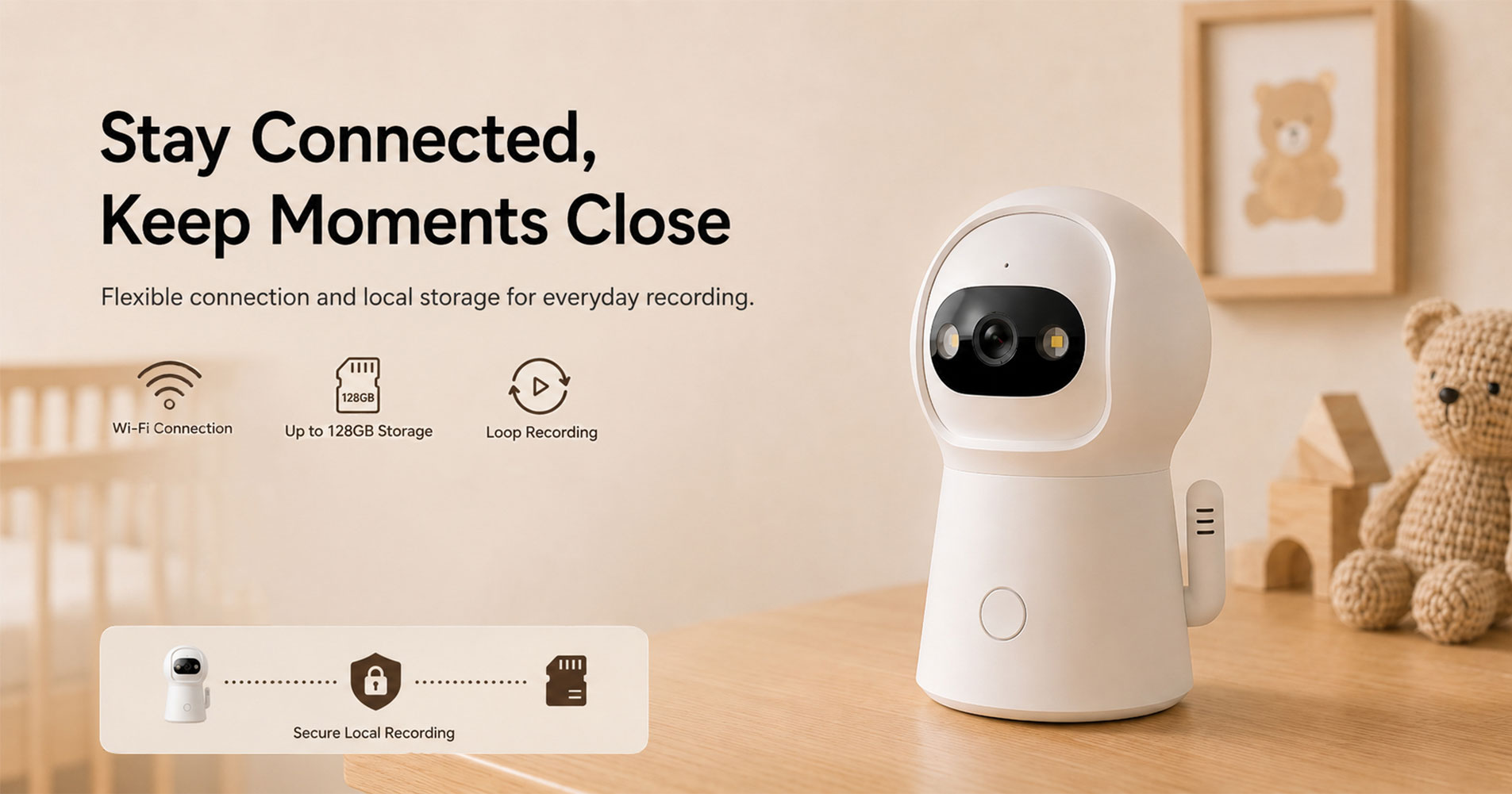 Baby Monitor WiFi Camera-CP-Y2