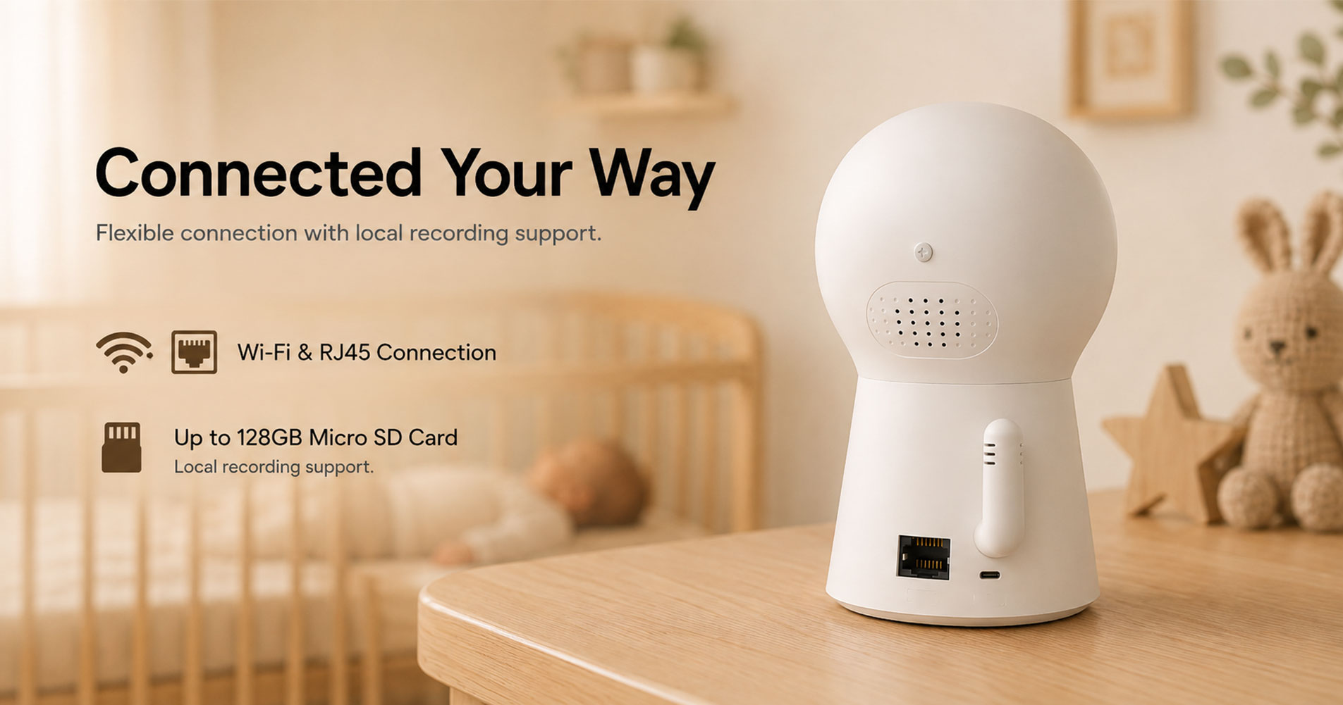 Baby Monitor WiFi Camera-CP-Y2