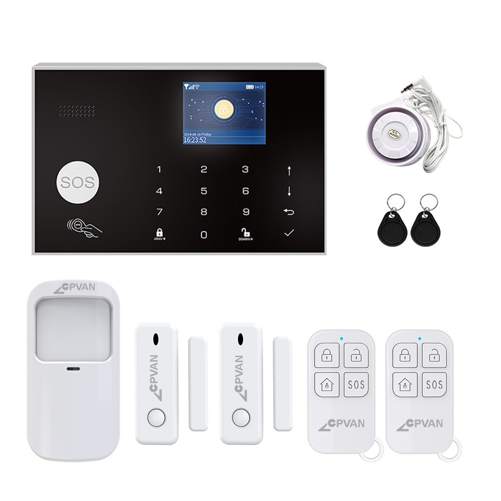 WiFi+GSM Alarm System