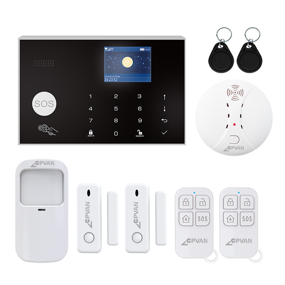 WiFi+GSM Smart Home Alarm System